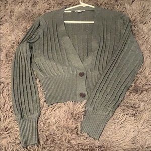 Gray light cardigan